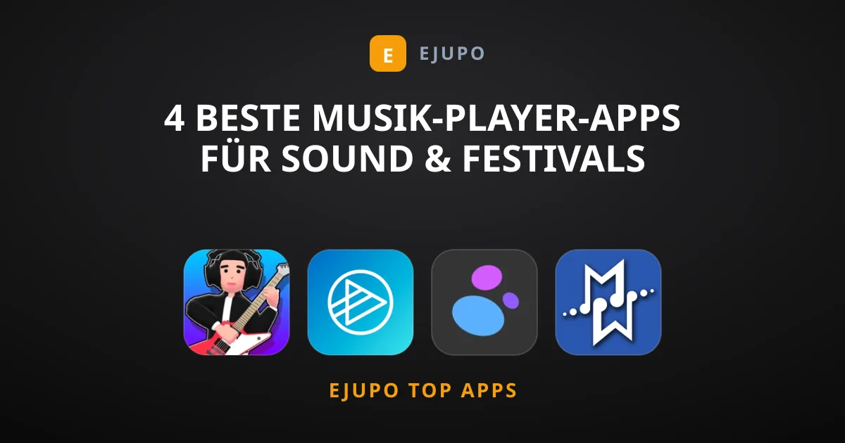 4 Beste Musik-Player-Apps für Sound & Festivals